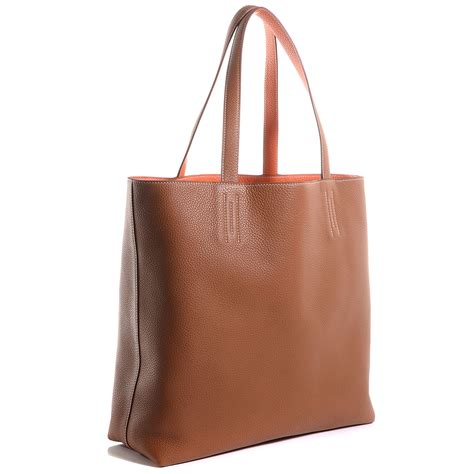 hermes double sens 36|hermes reversible tote.